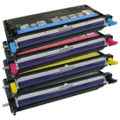 DELL 3115 Laser Toner Cartridges Set Black Cyan Yellow Magenta