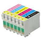 EPSON 1400 INK / INKJET Cartridge Set Black Cyan Yellow Magenta Light Cyan Light Magenta