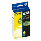 ~Brand New Original EPSON T676XL420 676XL High Yield INK / INKJET Cartridge Yellow