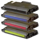 Xerox / TEKTRONIX 740 Laser Toner Cartridge Set Black Cyan Yellow Magenta