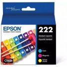 Brand New Original Epson T222520 Cyan Magenta Yellow Ink / Inkjet Cartridge