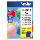 Brand New Original BROTHER INK LC203Y INK / INKJET Yellow