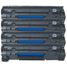PACK of 4-HP CE285A HP85A Laser Toner Cartridge