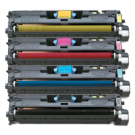 HP 2550 Laser Toner Cartridge Set / DRUM UNIT Black Cyan Yellow Magenta High Yield