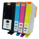 HP 920XL INK / INKJET Set Black Cyan Yellow Magenta