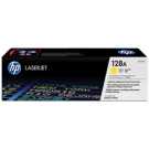 Brand New Original HP CE322A 128A Laser Toner Cartridge Yellow