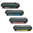 HP CM4540 Laser Toner Cartridge Set Black Cyan Yellow Magenta