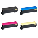 KYOCERA MITA C5300 Laser Toner Cartridge Set Black Cyan Magenta Yellow