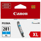 Brand New Original CANON 2034C001 (CLI-281XL) High Yield INK / INKJET Cartridge Cyan