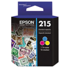 ~Brand New Original EPSON T215530 (215) OEM INK / INKJET Cartridge Ultra Tri-Color