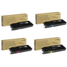 Brand New Original XEROX C400 / C405 Extra High Yield Laser Toner Cartridge Set Black Cyan Magenta Yellow