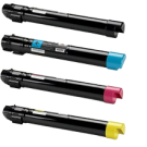~Brand New Original XEROX 7800 Laser Toner Cartridge Set Black Cyan Yellow Magenta High Yield