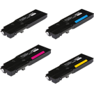 XEROX C400 / C405 High Yield Laser Toner Cartridge Set Black Cyan Magenta Yellow